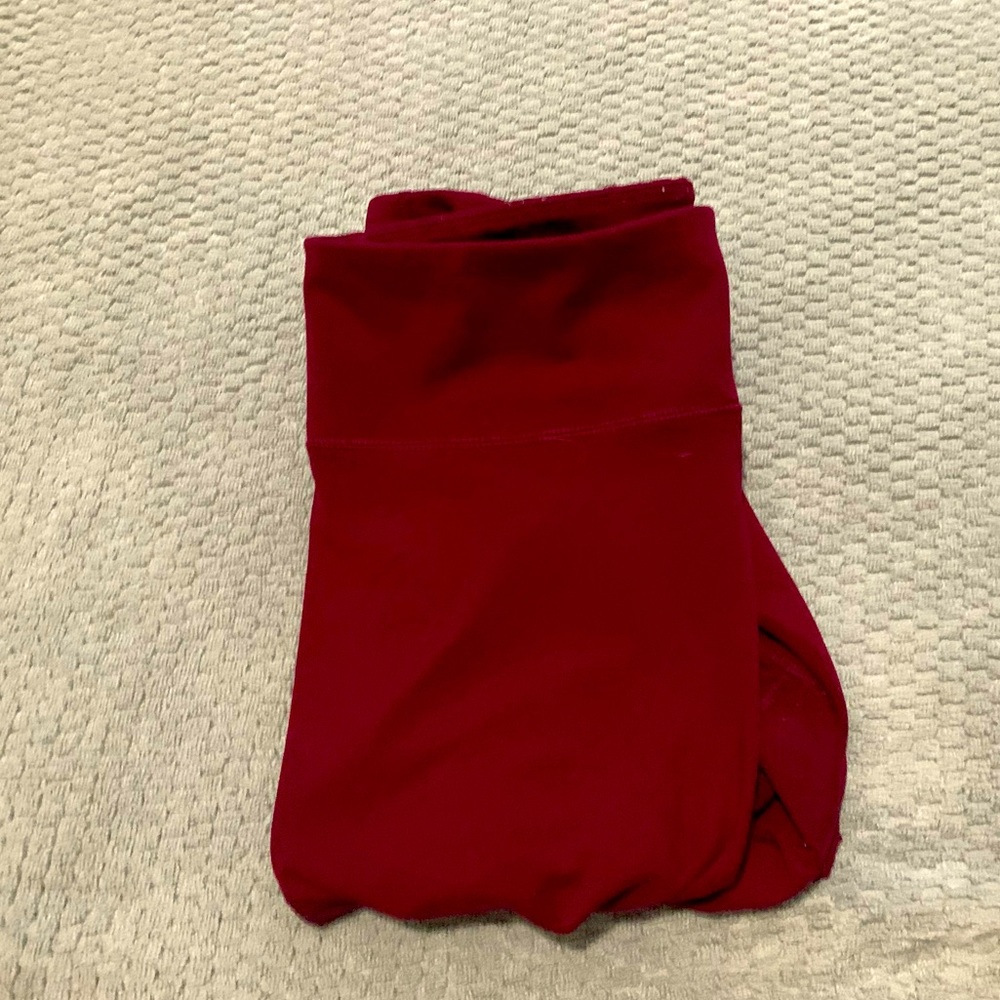 Old Navy Red Mesh Leggings